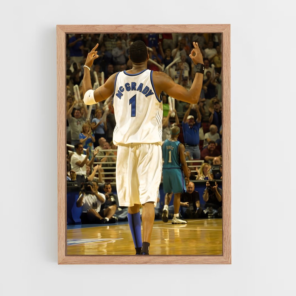 Poster Tracy in Action – affiche Basketball (vue 4)
